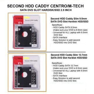Drive Enclosure/HDD Caddy 2nd bay